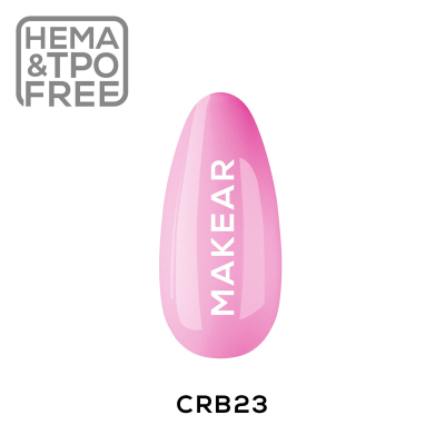 CRB23 Bliss Pink Color Rubber Base
